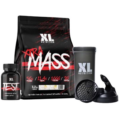 XL Nutrition Test Boost & Mass Gainer Bundle Test Supplements for Men D-Aspa XL Nutrition Test Boost & Mass Gainer Bundle Test Supplements for Men D-Aspa