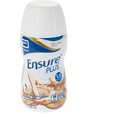 Ensure Plus milkshake style nutritional supplement drink, chocolate flavour, con Ensure Plus milkshake style nutritional supplement drink, chocolate flavour, con