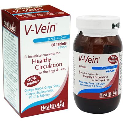 Health Aid V-Vein 60 - Circulatory Support Health Aid V-Vein 60 - Circulatory Support