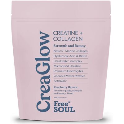 Free Soul CreaGlow? Naticol Marine Collagen + Creatine Monohydrate + Electrolytes Powder Free Soul CreaGlow? Naticol Marine Collagen + Creatine Monohydrate + Electrolytes Powder
