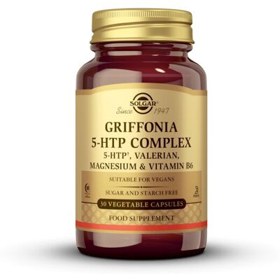 Solgar Brand Griffonia 5-HTP 100mg Capsules - Dietary Supplement Solgar Brand Griffonia 5-HTP 100mg Capsules - Dietary Supplement