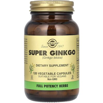 Solgar Solgar FP Super Ginkgo 60 MG - Dietary Supplement Solgar Solgar FP Super Ginkgo 60 MG - Dietary Supplement