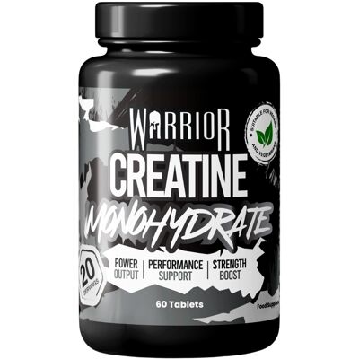 Warrior Creatine Monohydrate Tablets – 3000mg Per Serving – Supplement for Perfo Warrior Creatine Monohydrate Tablets – 3000mg Per Serving – Supplement for Perfo