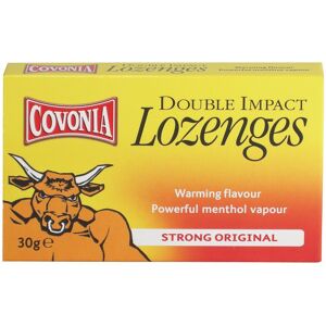 Covonia Double Impact Cough Lozenges - Strong Original 30g Covonia Double Impact Cough Lozenges - Strong Original 30g