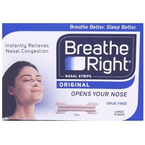 Breathe Right Large Nasal Strips - Relief for Better Sleep Breathe Right Large Nasal Strips - Relief for Better Sleep