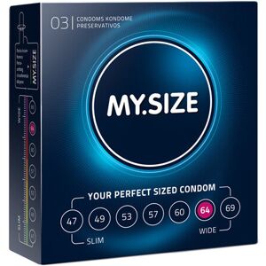My.Size 64 mm - 3 pcs Pharmacy Condoms My.Size 64 mm - 3 pcs Pharmacy Condoms