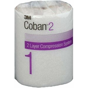 3M Coban 2 Compression Bandage Comfort Foam Layer 15cm x 3.5M X 1 3M Coban 2 Compression Bandage Comfort Foam Layer 15cm x 3.5M X 1