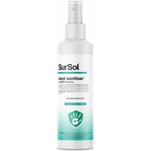 Sursol Anti-Virus Spray Alcohol Free Sanitiser Kills 99.9% of Bacteria Sursol Anti-Virus Spray Alcohol Free Sanitiser Kills 99.9% of Bacteria