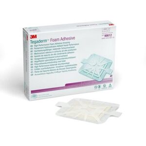 3M Tegaderm Foam Adhesive Dressing - Adhesive Foam Dressing 14.3cm x 14.3cm - Pack of 10 3M Tegaderm Foam Adhesive Dressing - Adhesive Foam Dressing 14.3cm x 14.3cm - Pack of 10