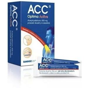 Sandoz Acc Optima Active Cold and Flu 10 Sachets Respiratory Problems Sandoz Acc Optima Active Cold and Flu 10 Sachets Respiratory Problems