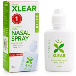 Xlear, Xylitol Saline Nasal Spray, Fast Relief, .75 fl oz (22 ml) Xlear, Xylitol Saline Nasal Spray, Fast Relief, .75 fl oz (22 ml)