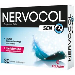 COLFARM Nervocol Sleep, 30 tablets Sleeping pills. supports the nervous system COLFARM Nervocol Sleep, 30 tablets Sleeping pills. supports the nervous system