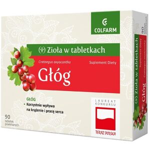 COLFARM Hawthorn 90 Tablets - Heart Circulation Support COLFARM Hawthorn 90 Tablets - Heart Circulation Support