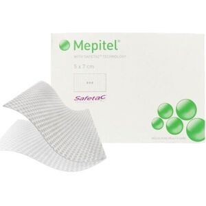 Unbranded Mepitel Silicone Wound Contact Layer Dressings 5cm x 7cm (x5) Unbranded Mepitel Silicone Wound Contact Layer Dressings 5cm x 7cm (x5)