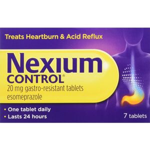 Nexium Control Heartburn and Acid Reflux Relief Tablets, 20mg Nexium Control Heartburn and Acid Reflux Relief Tablets, 20mg