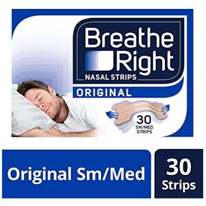Breathe Right Congestion Relief Nasal Strips Original Small/Medium 30s Breathe Right Congestion Relief Nasal Strips Original Small/Medium 30s