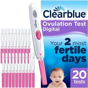 Clearblue Advanced Digital Ovulation Test Kit (OPK) of 20 Tests Clearblue Advanced Digital Ovulation Test Kit (OPK) of 20 Tests