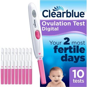 10 x Clearblue Digital Ovulation LH Surge Fertility Test Kit Stick Pack Discreet 10 x Clearblue Digital Ovulation LH Surge Fertility Test Kit Stick Pack Discreet