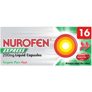 Nurofen Express Liquid Capsules Nurofen Express Liquid Capsules