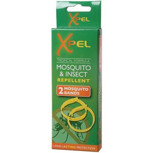 6 x Xpel Mosquito & Insect Repellent Wrist Bands (2) - Adults - Tropical Formula 6 x Xpel Mosquito & Insect Repellent Wrist Bands (2) - Adults - Tropical Formula