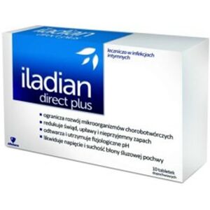 Unbranded Iladian Direct Plus Vaginal Tablets – 10 Capsules – Relief from Infections, Itch Unbranded Iladian Direct Plus Vaginal Tablets – 10 Capsules – Relief from Infections, Itch
