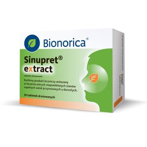 BIONORICA Sinupret extract, 20 tablets Sore Throat Cold & Flu BIONORICA Sinupret extract, 20 tablets Sore Throat Cold & Flu