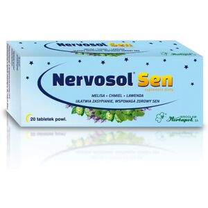 HERBAPOL WROC?AW Nervosol Sen 20 tablets Calming Herbal Tabs Stres Spokojny Sen Nerwica HERBAPOL WROC?AW Nervosol Sen 20 tablets Calming Herbal Tabs Stres Spokojny Sen Nerwica