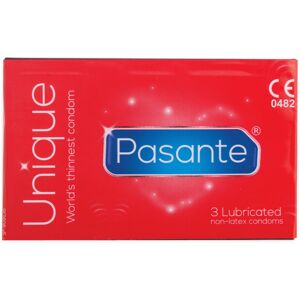 Pasante Unique Large Latex-Free Ultra-Thin Condoms - Condom Pasante Unique Large Latex-Free Ultra-Thin Condoms - Condom
