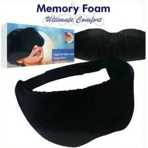 Unbranded NEW: Memory Foam Heat Sensitive Eye Sleeping Sleep Mask Eye Cover Unbranded NEW: Memory Foam Heat Sensitive Eye Sleeping Sleep Mask Eye Cover