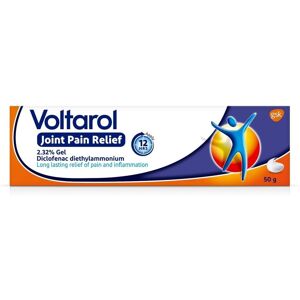 Voltarol Pain Relief Gel, 12 Hour Joint Pain Relief 2.32% Gel, 50 g Voltarol Pain Relief Gel, 12 Hour Joint Pain Relief 2.32% Gel, 50 g