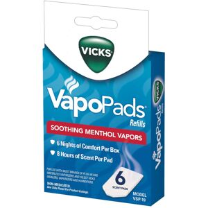 VapoPads, 6 Count – Soothing Menthol Vapor Pads for Vicks Humidifiers, Vap VapoPads, 6 Count – Soothing Menthol Vapor Pads for Vicks Humidifiers, Vap