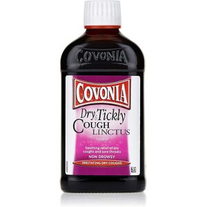 Covonia Dry and Tickly Cough Linctus Syrup, Sore Throat Relief, Non-Drowsy Formu Covonia Dry and Tickly Cough Linctus Syrup, Sore Throat Relief, Non-Drowsy Formu