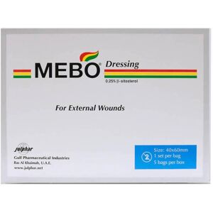 Unbranded Mebo Wound Dressing 40x60mm (Pack of 5) - Effective Healing & Protection for Bur Unbranded Mebo Wound Dressing 40x60mm (Pack of 5) - Effective Healing & Protection for Bur