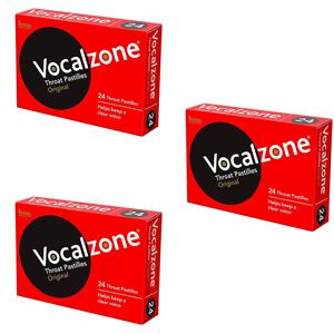 Vocalzone Original Sore Throat Relief Multi-Pack (3 x 24) Vocalzone Original Sore Throat Relief Multi-Pack (3 x 24)