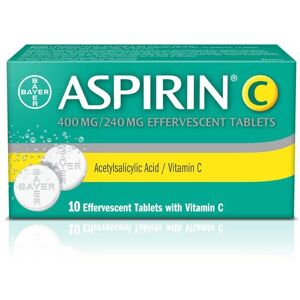 Aspirin C Effervescent Tablets 10's Aspirin C Effervescent Tablets 10's