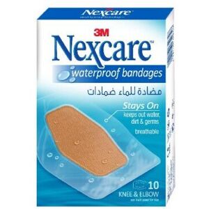 3M Nexcare Waterproof Bandages 10's 3M Nexcare Waterproof Bandages 10's