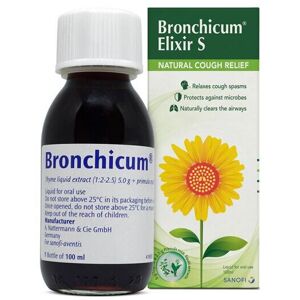 Unbranded Bronchicum Elixir S syrup 100ml Unbranded Bronchicum Elixir S syrup 100ml