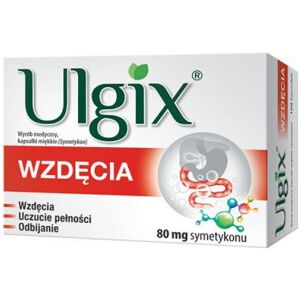 HASCO-LEK Ulgix Wzdęcia 80 mg, 100 kapsułek miękkich HASCO-LEK Ulgix Wzdęcia 80 mg, 100 kapsułek miękkich