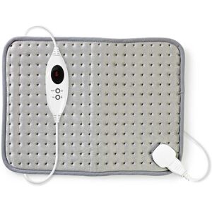 Nedis Electric Heat Pad for Back Stomach Hips Knees Legs Pain Relief with LED 6 Temper Nedis Electric Heat Pad for Back Stomach Hips Knees Legs Pain Relief with LED 6 Temper