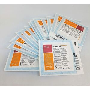 Smith & Nephew Melolin Sterile Dressings 5cm x 5cm - Pack of 10 Smith & Nephew Melolin Sterile Dressings 5cm x 5cm - Pack of 10