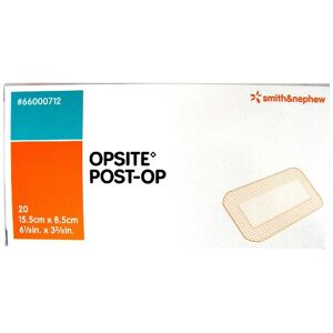 Smith & Nephew Opsite Post-Operative Dressing 15.5cm x 8.5cm - Pack of 10 Single Dressings Smith & Nephew Opsite Post-Operative Dressing 15.5cm x 8.5cm - Pack of 10 Single Dressings