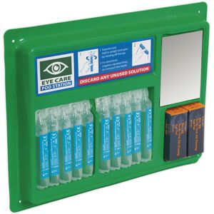 Loops Eye & Wound Washing Station - 10 x 20ml Saline Solution Pods - First Aid Kit Loops Eye & Wound Washing Station - 10 x 20ml Saline Solution Pods - First Aid Kit