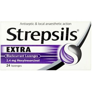 Unbranded Strepsils Extra Lozenges 24's Unbranded Strepsils Extra Lozenges 24's
