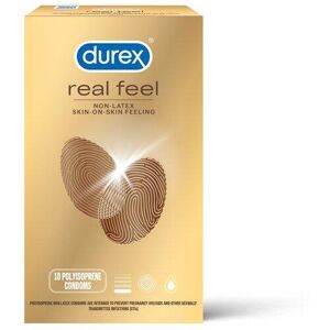 Durex Real Feel Avanti Bare Polyisoprene Non-Latex Condoms, 10 Count Durex Real Feel Avanti Bare Polyisoprene Non-Latex Condoms, 10 Count