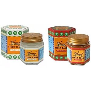 Pack Tiger Balm Red/White 30g (Pain Relief) - NaturalBalm Pack Tiger Balm Red/White 30g (Pain Relief) - NaturalBalm