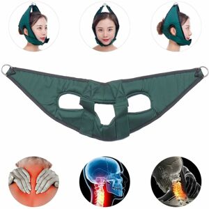 GreenZech Cervical Traction Belt Head Neck Shoulder Pain Relief Adjustable GreenZech Cervical Traction Belt Head Neck Shoulder Pain Relief Adjustable