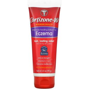 Cortizone 10, Intensive Healing Lotion For Eczema, Maximum Strength, 3.5 oz (99 Cortizone 10, Intensive Healing Lotion For Eczema, Maximum Strength, 3.5 oz (99