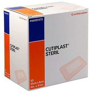 Cutiplast Sterile Wound Dressing 8x10 cm Pack of 50 Cutiplast Sterile Wound Dressing 8x10 cm Pack of 50