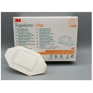 TEGADERM +PAD TEGADERM Plus +PAD 3M Film Dressings 5cm x 7cm x10 3582 Transparent/Waterproof/N TEGADERM +PAD TEGADERM Plus +PAD 3M Film Dressings 5cm x 7cm x10 3582 Transparent/Waterproof/N