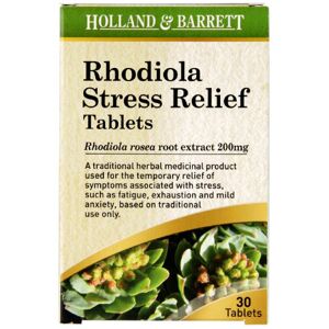 Holland & Barrett Rhodiola Stress Relief - Supplement Holland & Barrett Rhodiola Stress Relief - Supplement